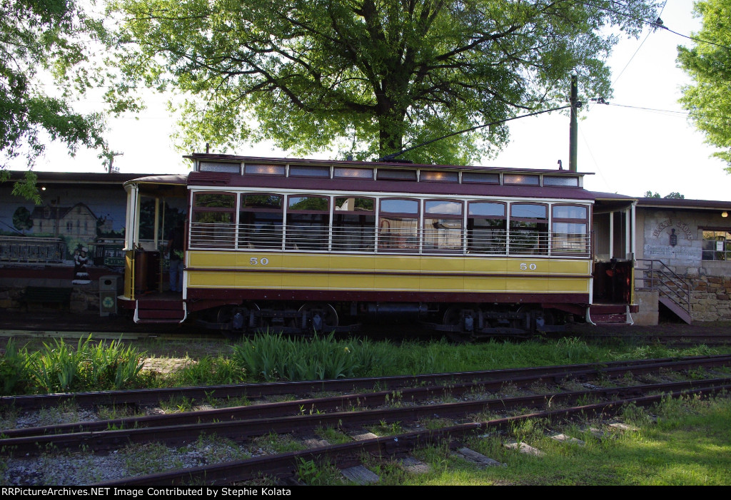HSSRY50 OLDEST WOOD TROLLEY IN THE  USA